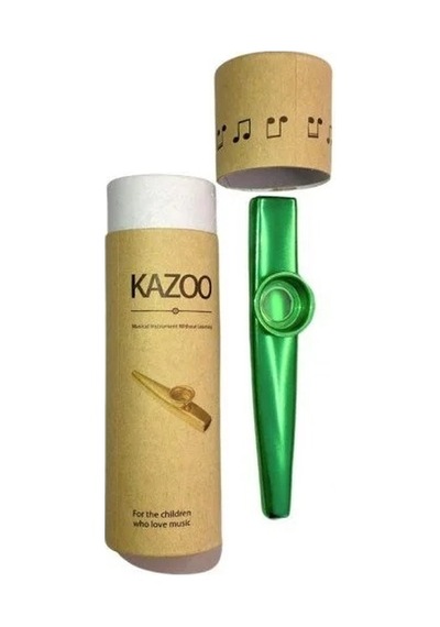 Toga Kutulu Metal Kazoo Yeşil