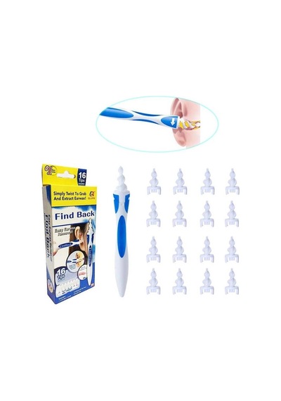 Find Back Pratik Kulak Temizleme Aparatı Silikon Kit Ear Claning