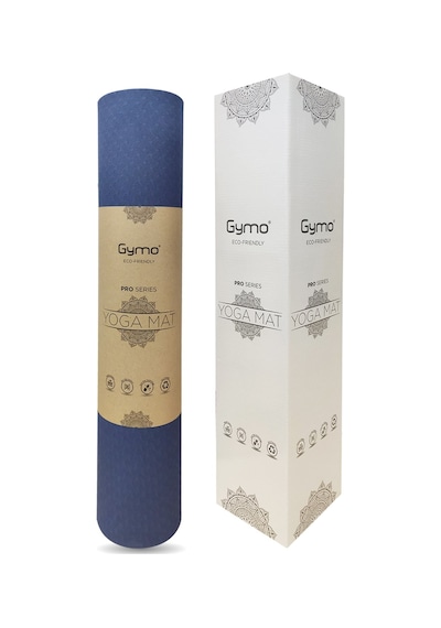 Gymo Hizalamalı 6Mm Tpe Yoga Matı Pilates Minderi Scarlet