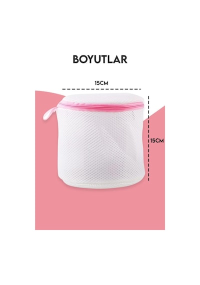 Kirli Çamaşır Filesi Çok Amaçlı Çamaşır Filesi Kumaş Beyaz 35 X 50 Cn Diğer