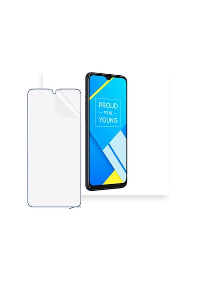 Realme C2 Uyumlu Ön Yüzey Nano Şeffaf Hidrojel Ekran Koruyucu 05613225