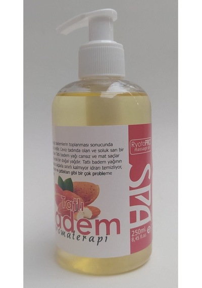 Ryotopro Tatlı Badem Aromaterapi Masaj Yağı Saf Doğal 250 ML