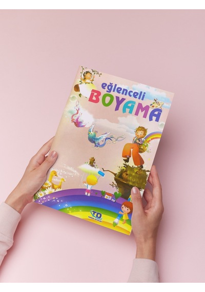Etkinlikli Boyama Kitapları 5'li Etkinlik İle Boya