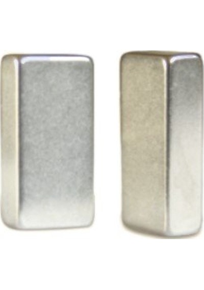 2 Adet Güçlü Dikdörtgen Neodyum Mıknatıs, 20x10x5 Mm Magnet, N35 Kalite