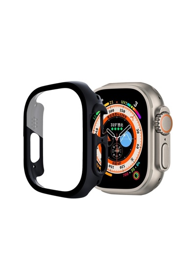 Smcase Apple Uyumlu, Watch  Ultra 49mm Tam Kapatan Gard Ekran Koruyucu