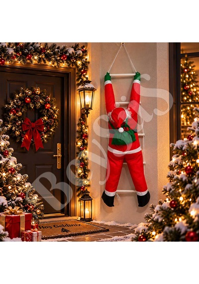 Yılbaşı Tırmanan Noel Baba 120 Cm Diğer