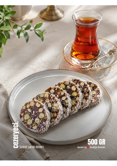 Cezeryeci Bol Antep Fıstıklı Cezerye 500 G
