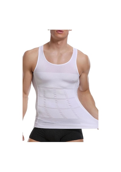 Fit Women Erkek Atlet Korse Bel Göğüs Göbek Dik Duruşa Yardımcı 6050 Beyaz