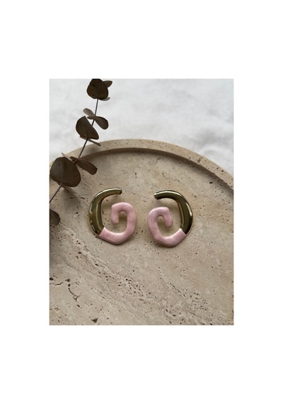 Sway Mineli Gold Küpe Pembe - 907187991 Pembe - 907187991 Pembe