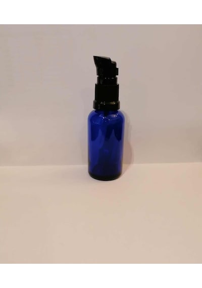 30cc 50 Adet Mavi Serum Pompalı Boş Şişe