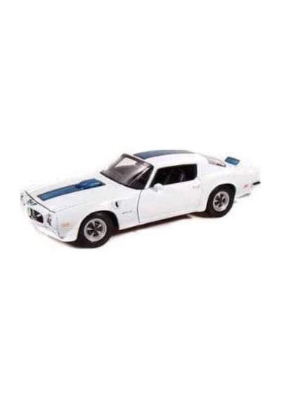 Welly 1972 Pontiac Firebird Trans Am Beyaz 1 24 Model Araba