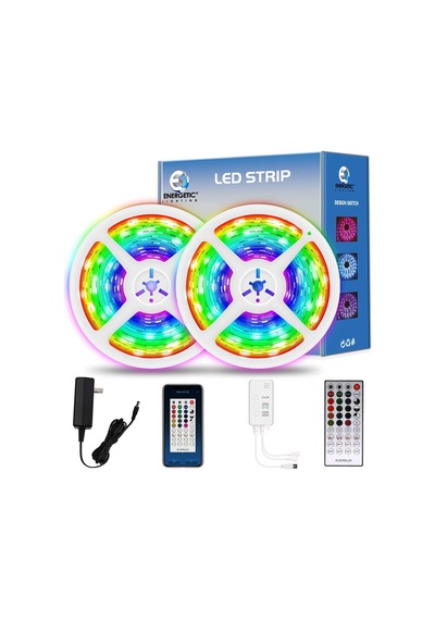 Tr Energetic Lighting Smarter Led Şerit Işıklar Kapalı Üçlü Kontrol, 33ft Genel