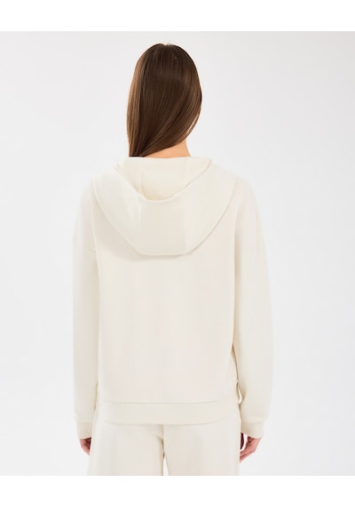 Skechers W Essential Full Zip Sweatshirt Kadın Off White Sweatshirt S242117-102 Off White