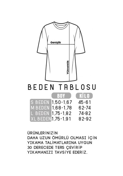 Flood Of Style Erkek Siyah Uzaylı Maymun Baskılı Tshirt