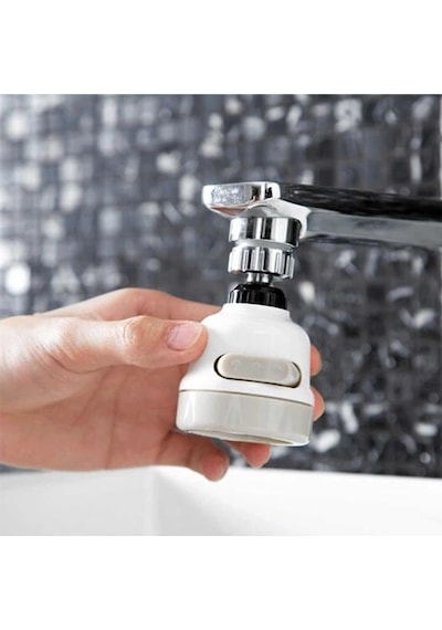 3 Fonksiyonlu Oynar Musluk Başlığı Tüm Musluklara Uyumlu Diğer