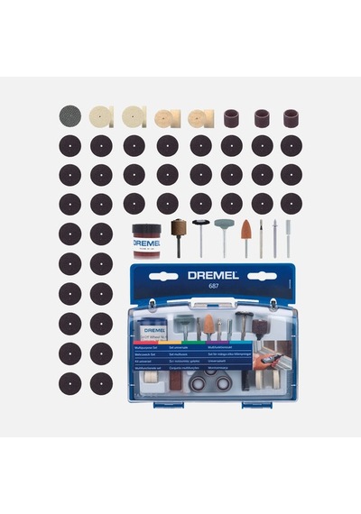 Dremel 687 52 Parça Çok Amaçlı Aksesuar Seti
