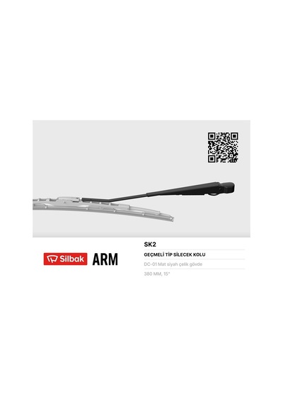 Techmrt Silecek Kolu 385mm M131 Dogan-kartal-sahın-p504 Fk Gecmelı