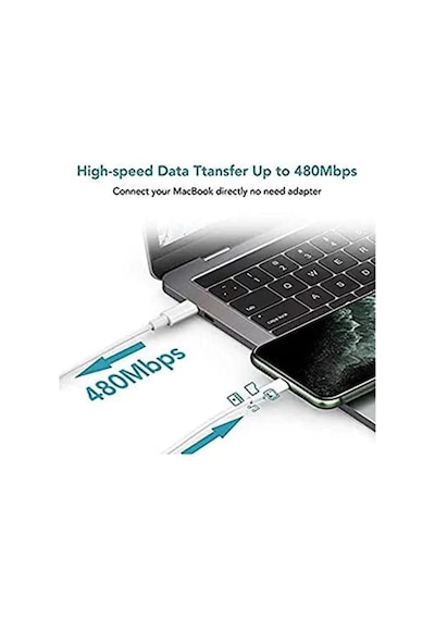 Apple Uyumlu iPhone 14 13 12 ve 11 X XR XS iPad  2020 Tüm Pro Pro Max Modelleri İle USB-C to Lightning 20W