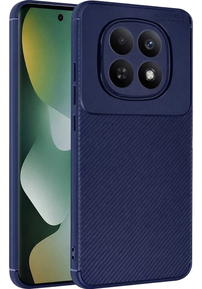 Newface Xiaomi Redmi Note 15 4g Auto Focus Karbon Kapak - Lacivert