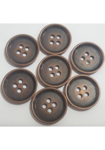 7 Adet 1.8 Cm. Metal Düğme