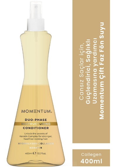 Momentum Collegen Çift Fazlı Fön Suyu 400 ML