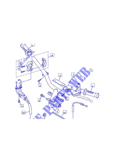 Yamaha Xc 125E Sol Elcik