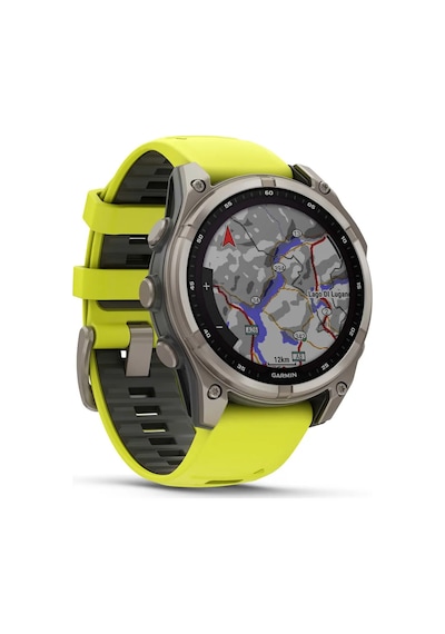 Garmin Fenix 8 - 47 MM Solar Sapphire DLC Titanyum Akıllı Saat (Distribütör Garantili)