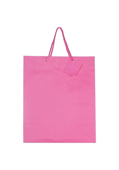 Kağıt Çanta Pembe 25X30X13 12'Li 2018-29 Kağıt Çanta Pembe 25X30X13 12