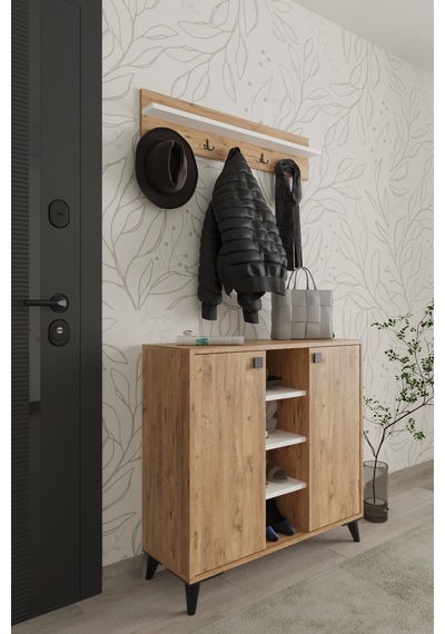 Akasya 2 Kapaklı Ayakkabılık, Vestiyer, Portmanto, Askılık, 90 Cm, Atlantik Çam - Beyaz Atlantik Çam - Beyaz Akasya 2 Kapaklı Ayakkabılık, Vestiyer, Portmanto, Askılık, 90 Cm, Atlantik Çam - Beyaz Atlantik Çam - Beyaz