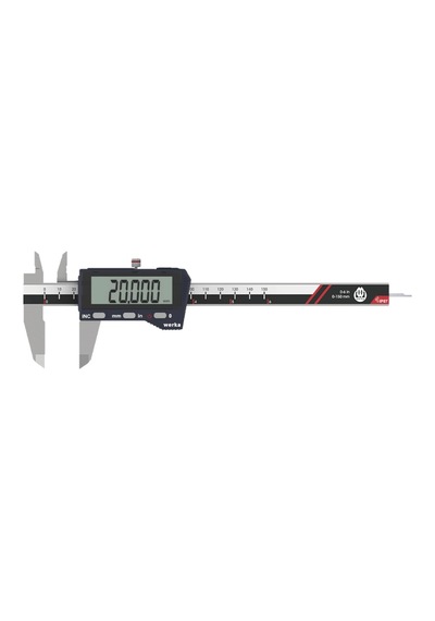 Werka Ip67 Genis Ekran Dijital Kumpas 150mm
