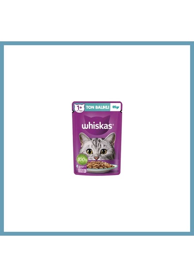 Whiskas Pouch Jöle İçinde Ton Balıklı Yetişkin Kedi Konservesi 85 Gr Mbt06