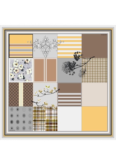 Armine İpek Eşarp 8303d Twill -37