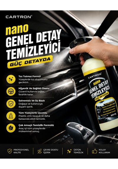Cartron Nano Genel Detay Temizleyici 500ml