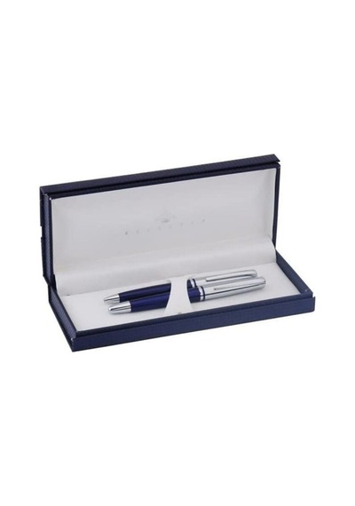 Steelpen 2352 Mavi Dolma Kalem+tükenmez Kalem Standart
