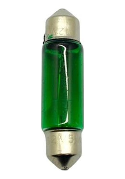12v Sofit Ampul 5w Uzun Tip 39 Mm Yeşil