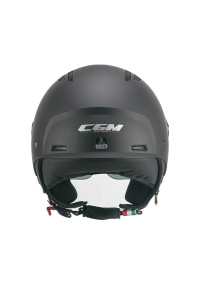 Cgm 116A Aır Açık Kask Siyah Uzun Vizör + Güneş Vizörlü XL