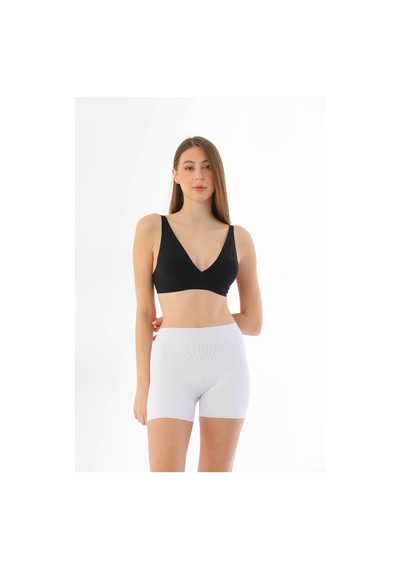 Emay Beyaz Mı 2703 Lazer Kesim Boxer Beyaz