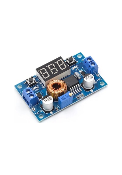 Xl4015 Voltmetreli 5a Voltaj Düşürücü Ayarlanabilir Güç Kaynağı Uyumlu