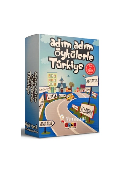 Öykü Yayıncılık 4. Sınıf Adım Adım Öykülerle Türkiye 10 Kitap