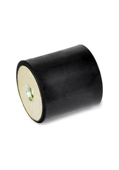 50x35mm M10 C Tip Lastik Takoz Pullu-4'lü Paket