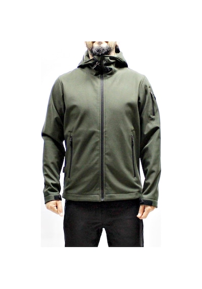 Mudwill Haki Trail Rüzgar Geçirmez Softshell Mont Ceket