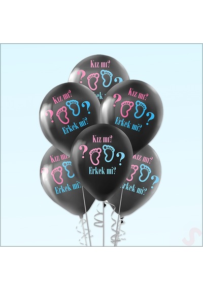 Balon - 8 Adet - Kız Mı / Erkek Mi