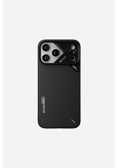 Apple iPhone 17 Pro Max Uyumlu Ultra Slim Magsafe Destekli Isı Dağıtıcı Aramid Fiber Kılıf A17 Şeffaf