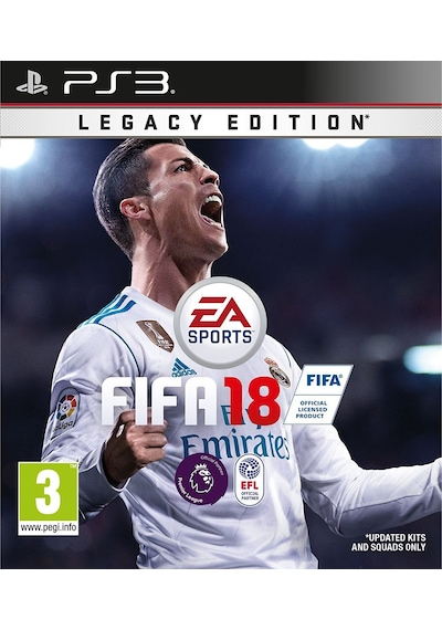 Fifa 18 Legacy Edition PS3 Oyun