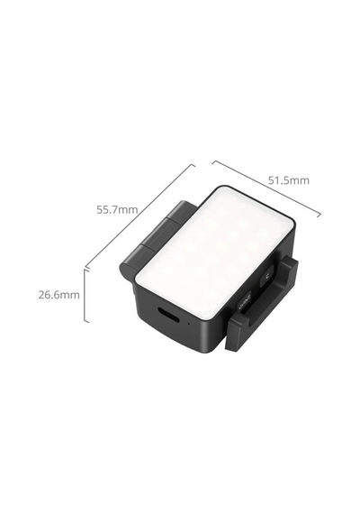 Smallrig 5745 Djı Osmo Pocket 3 İçin Rgbww Led Video Işığı