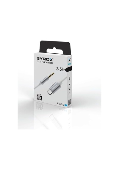 Dt24t-j Type-c - 3.5mm Aux Dönüştürücü 1mt Ses Kablosu - Beyaz Belirtilmemiş