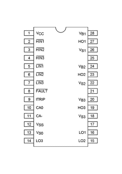 Ir2130 Soıc-28 Smd Mosfet Sürücü Entegresi