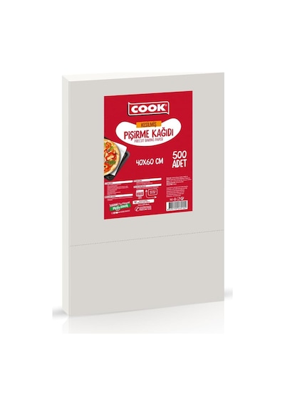 Edt Beyaz Pişirme Kağıdı 40cm X 60cm - 500 Yaprak