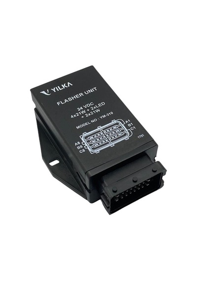 Yılka 24v Flaşör 24 Uçlu 4 X 21w + 2 X Led + 2 X 21w Otokar