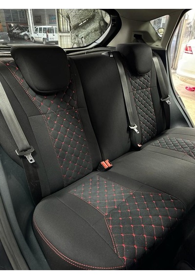Ford Fiesta 2010-2012 Model Araca Uygun Özel Koltuk Kılıfı Uyumlu